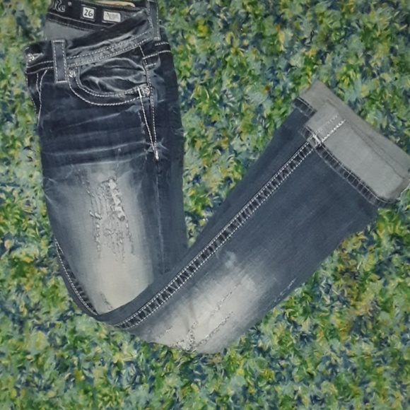 Miss me jeans suppper cutte!!!! Size 26 - Picture 8 of 8